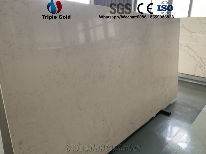 Venato Carrara Middle White Bianco Quartz Countertop