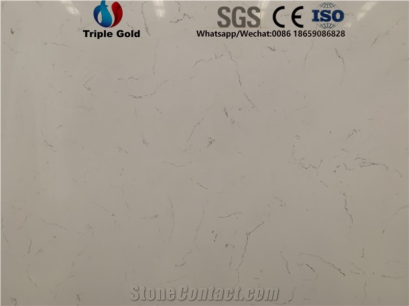 Venato Carrara Middle White Bianco Quartz Countertop