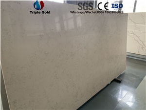Venato Carrara Middle White Bianco Quartz Slabs Venato Carrara Middle White Bianco Quartz Slabs