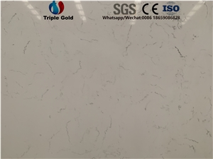 Venato Carrara Middle White Bianco Quartz Slabs