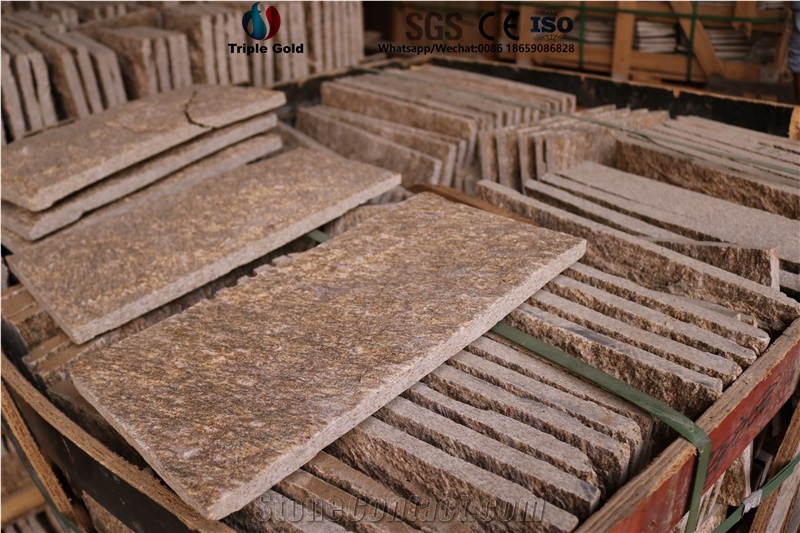 Yellow Slate Tils Slabs Wall Covering Floor Tiles