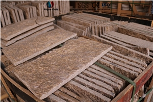 Yellow Slate Tils Slabs Wall Covering Floor Tiles