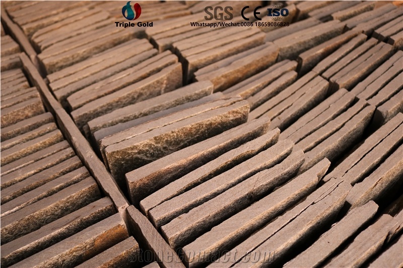 Yellow Slate Tils Slabs Wall Covering Floor Tiles