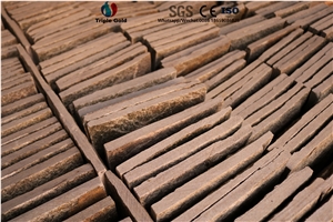 Yellow Slate Tils Slabs Wall Covering Floor Tiles
