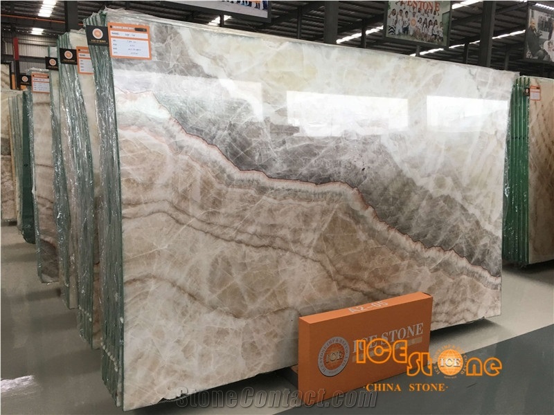 Beige Onyx,White Wooden Onyx