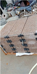 G682 Yellow Rusty Granite Paver Flamed Finish