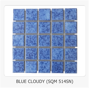 Bali Glass Mosaic Glossy Kuda Laut Ceramic Mosaic