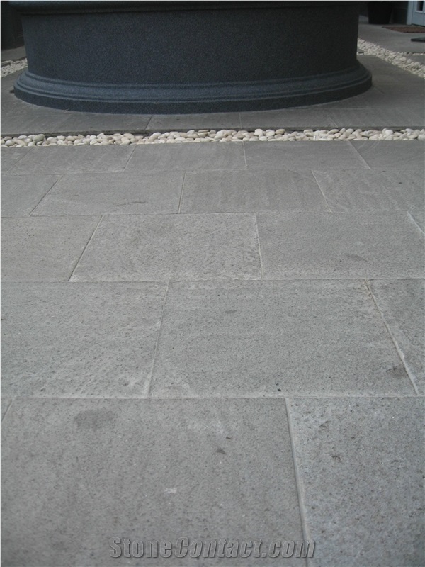 Bali Grey Basalt Pattern, Flamed Bali Grey Basalt Tiles