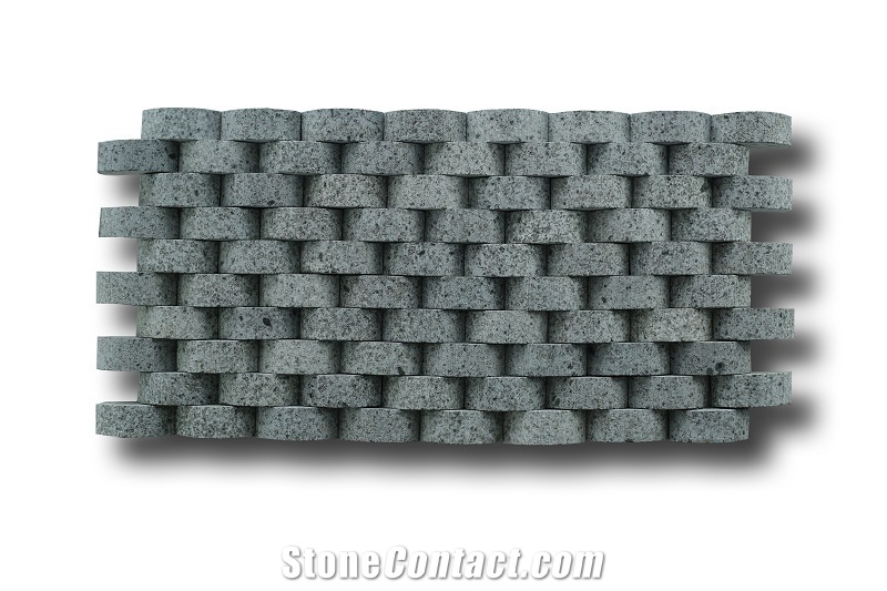 Bali Grey Basalt Stone Panels for Walls