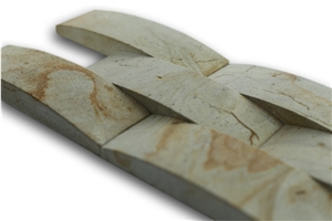 Yellow Palimanan Sandstone Wall Cladding Panels