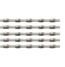 Block Cutting Wire Ropes with Sintered Diamond