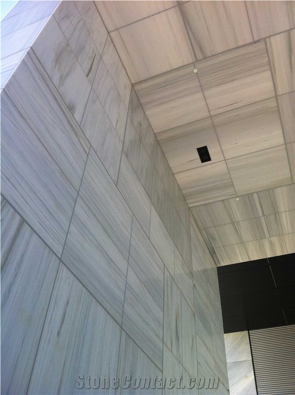 Blanco Macael Marble Wall and Floor Application