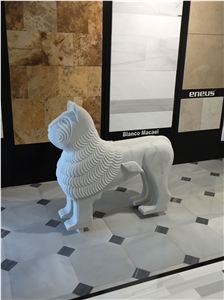 Blanco Macael Marble Wall and Floor Application