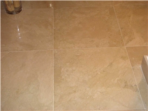 Crema Eneus Marble Polished Floor Tiles
