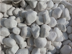 Snow White Garden Pebble Stone for Landscaping