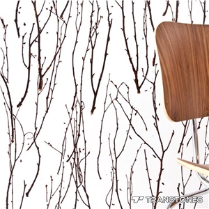 Acrylic Decorative Wall Panels for Reception Table