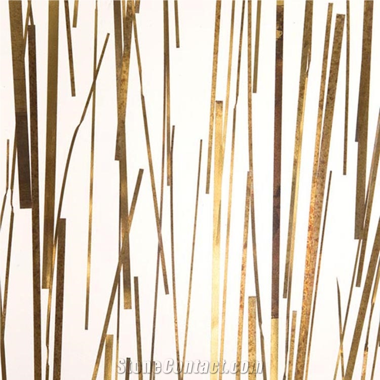 Acrylic Sheet with the Metallic Style Strip Inside