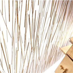Acrylic Sheet with the Metallic Style Strip Inside