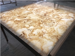 Artificial Acrylic Translucent Alabaster Sheet