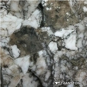 Artificial Crystallized Marble Stone Slab for Home