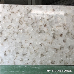 Artificial Crystallized Marble Stone Tiles