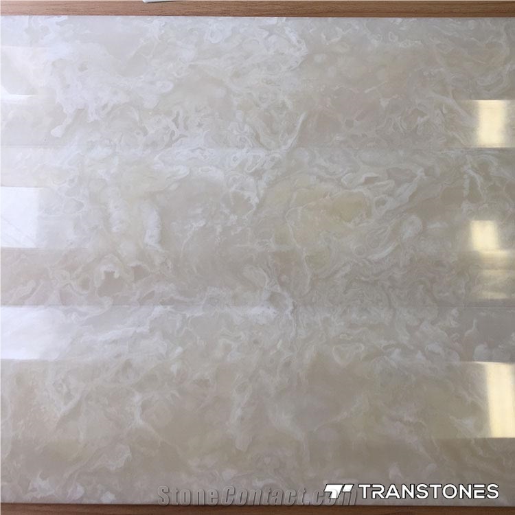 Artificial Marble Faux Alabaster Slab