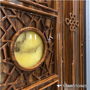 Artificial Onyx Alabaster Sheet for Walling Decors