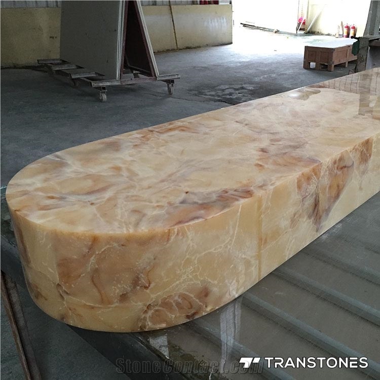 Artificial Stone / Onyx Alabaster / Bar Counter