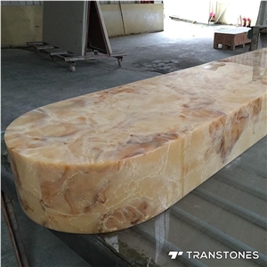Artificial Stone / Onyx Alabaster / Bar Counter