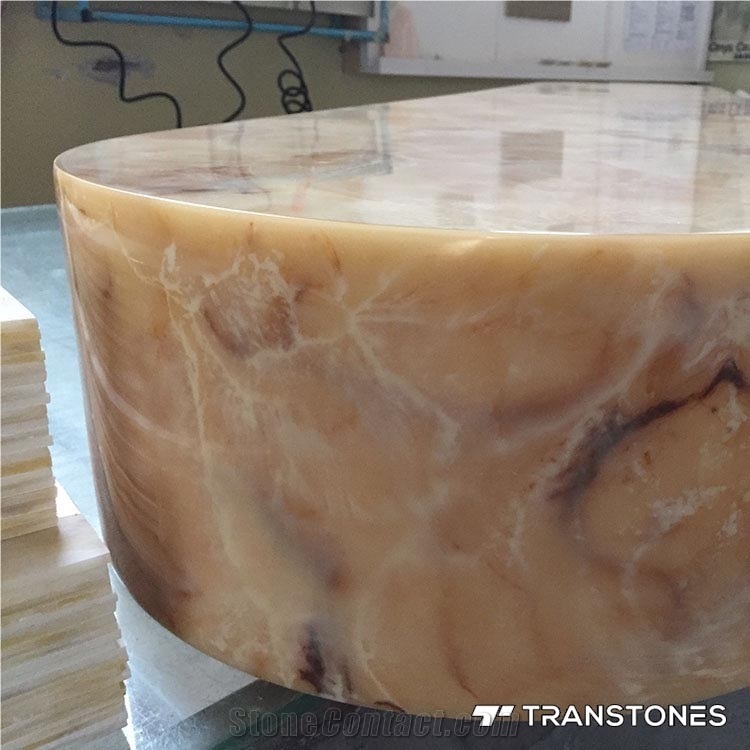 Artificial Stone / Onyx Alabaster / Bar Counter