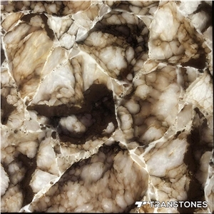 Crystallized Marble Stone Backlit Wall Panel Crystallized Marble Stone Backlit Wall Panel