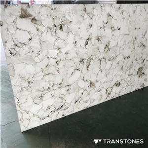 Crystallized Onyx Stone Slabs for Home Decors