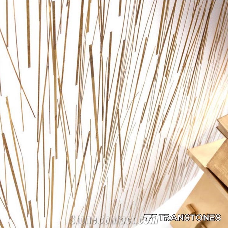 Customized General Engineering Gold Acrylic Sheet