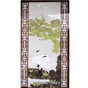 Decorative Onyx Stone Artificial Wall Painting