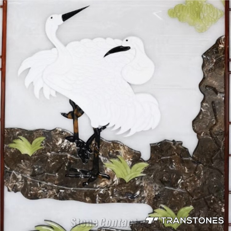 Decorative Onyx Stone Artificial Wall Painting