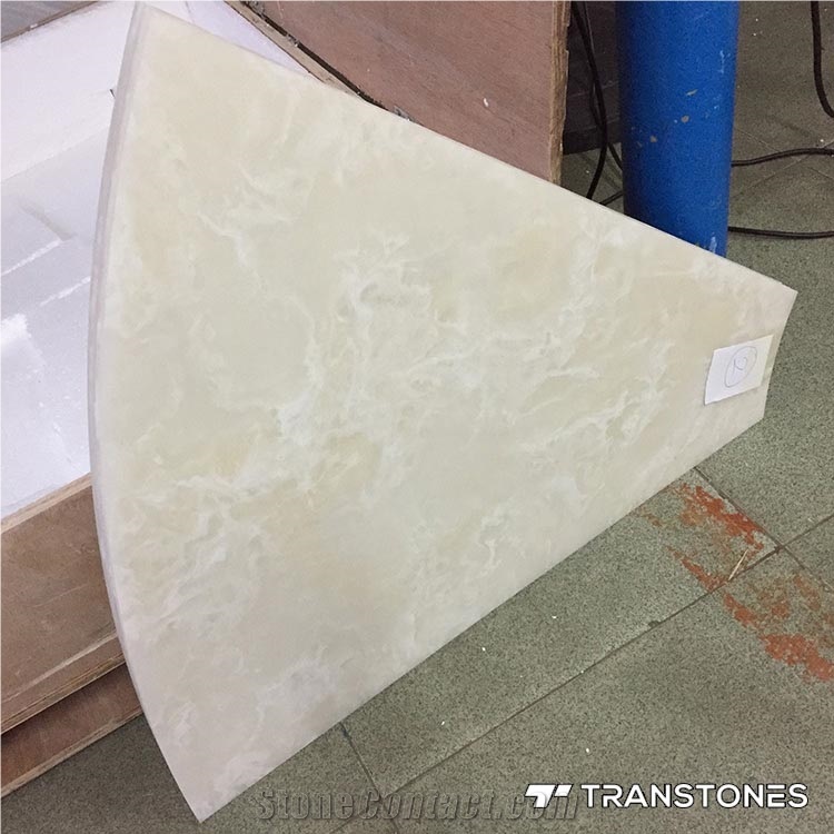 Faux Alabaster Artificial Stone Panels for Bar