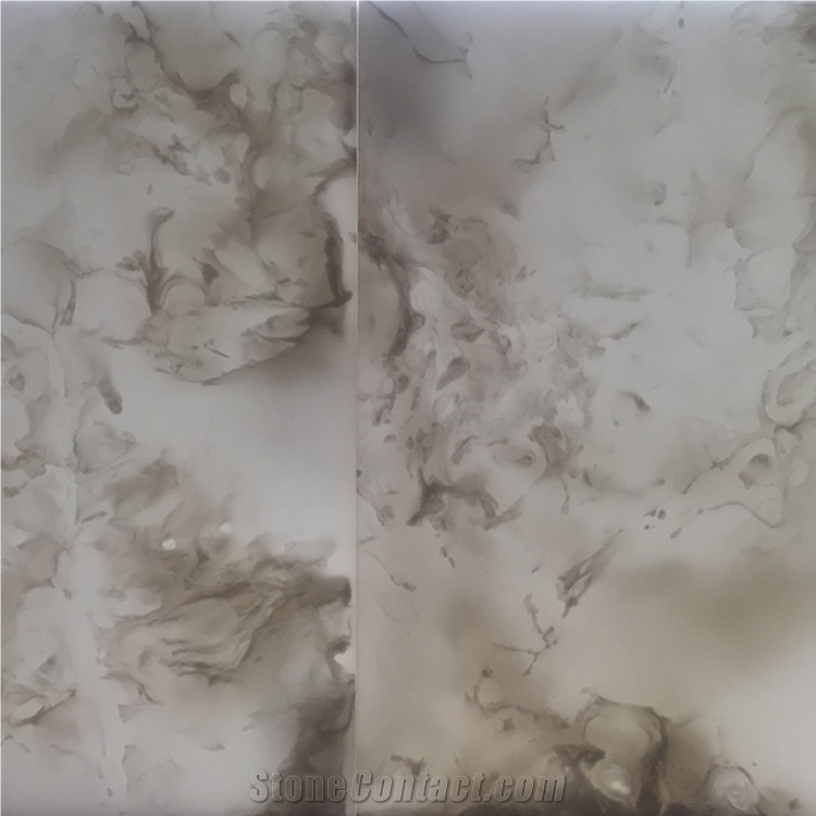 Faux Alabaster Popular Acrylic Wall Decorative Stone