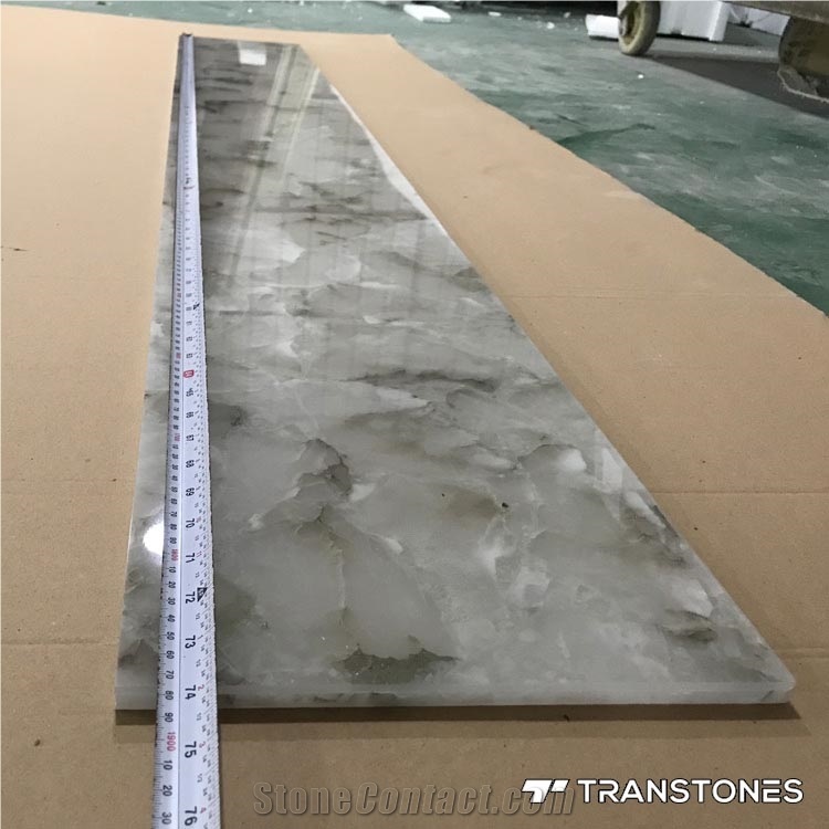 Man-Made Marble Crystallized Stone Slabs & Tiles