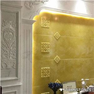 Manmade Stone Polished Panel for Home Walling