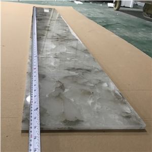 Natural Crystal Onyx Stone Slab for Wall Panel
