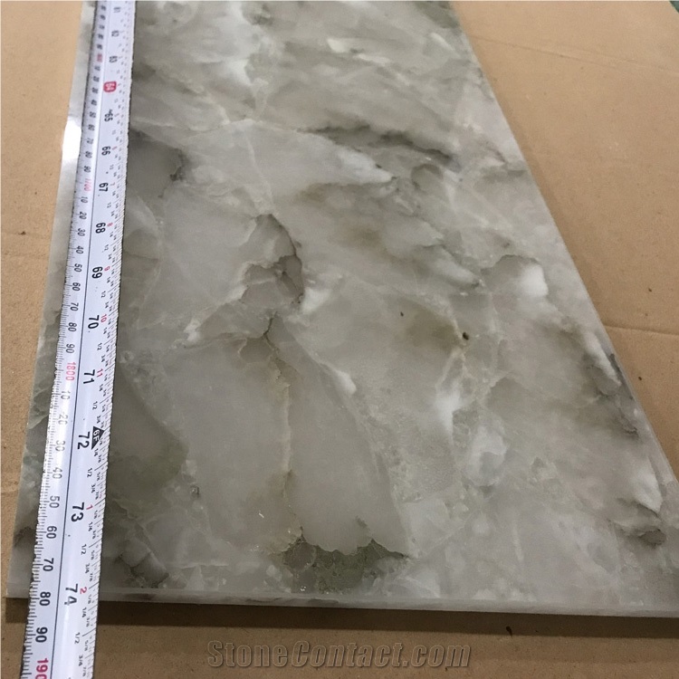 Natural Crystal Onyx Stone Slab for Wall Panel