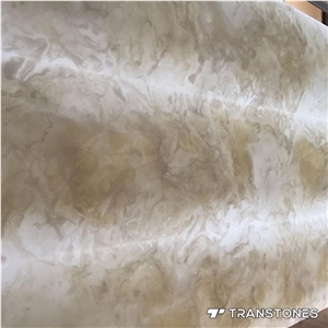 Polished Surface Translucent Artificial Onyx Slab