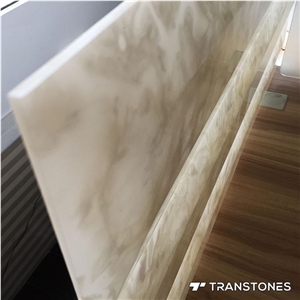 Polished Surface Translucent Artificial Onyx Slab