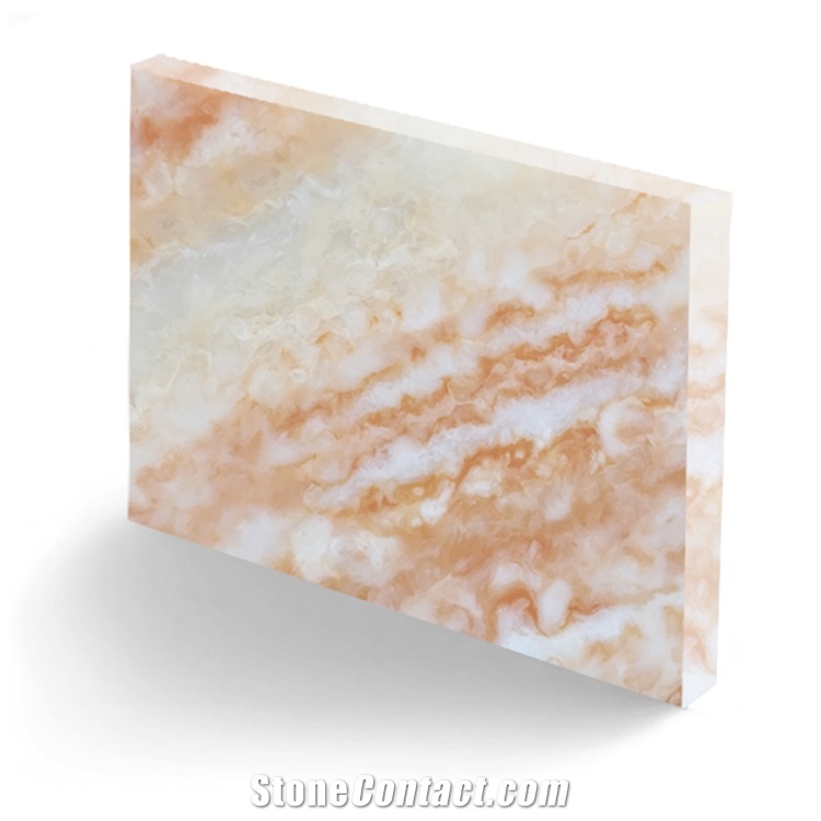 Translucent Faux Onyx Panel Alabaster Backlit Slabs