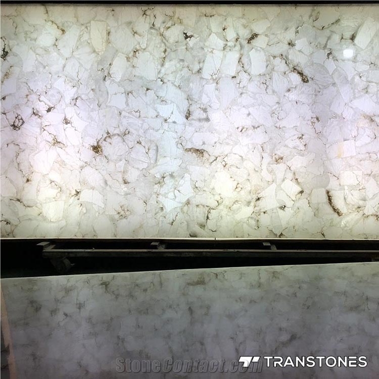 Translucent Onyx Artificial Stone Wall Covering