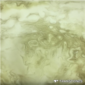 Translucent Resin Panel Faux Alabaster Stone
