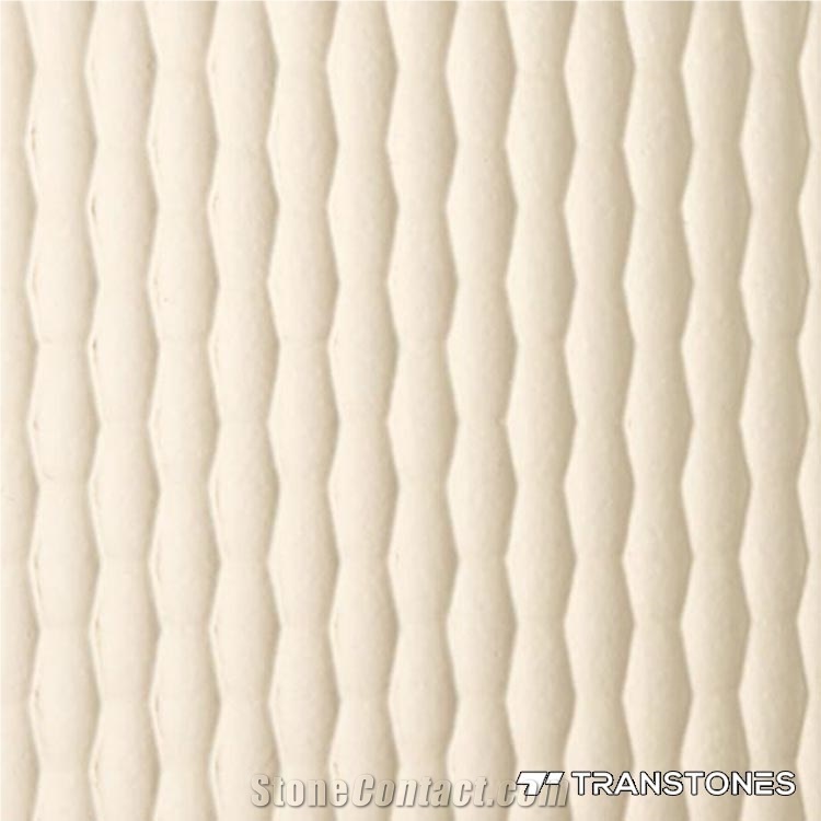 Translucent Stone Wall Panel Acrylic Sheet
