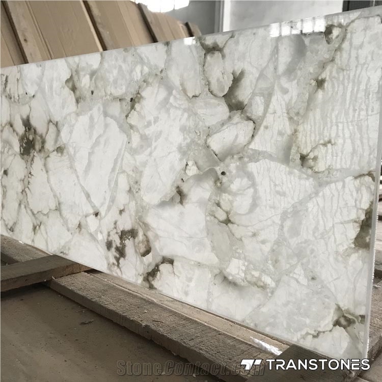 Transparent Backlit Artificial Onyx Stone Panel