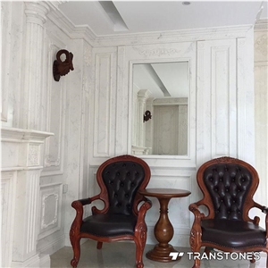 White Alabaster Stone for Interior Home Decors