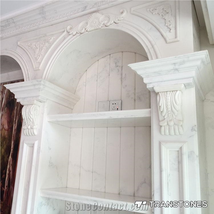 White Alabaster Stone for Interior Home Decors